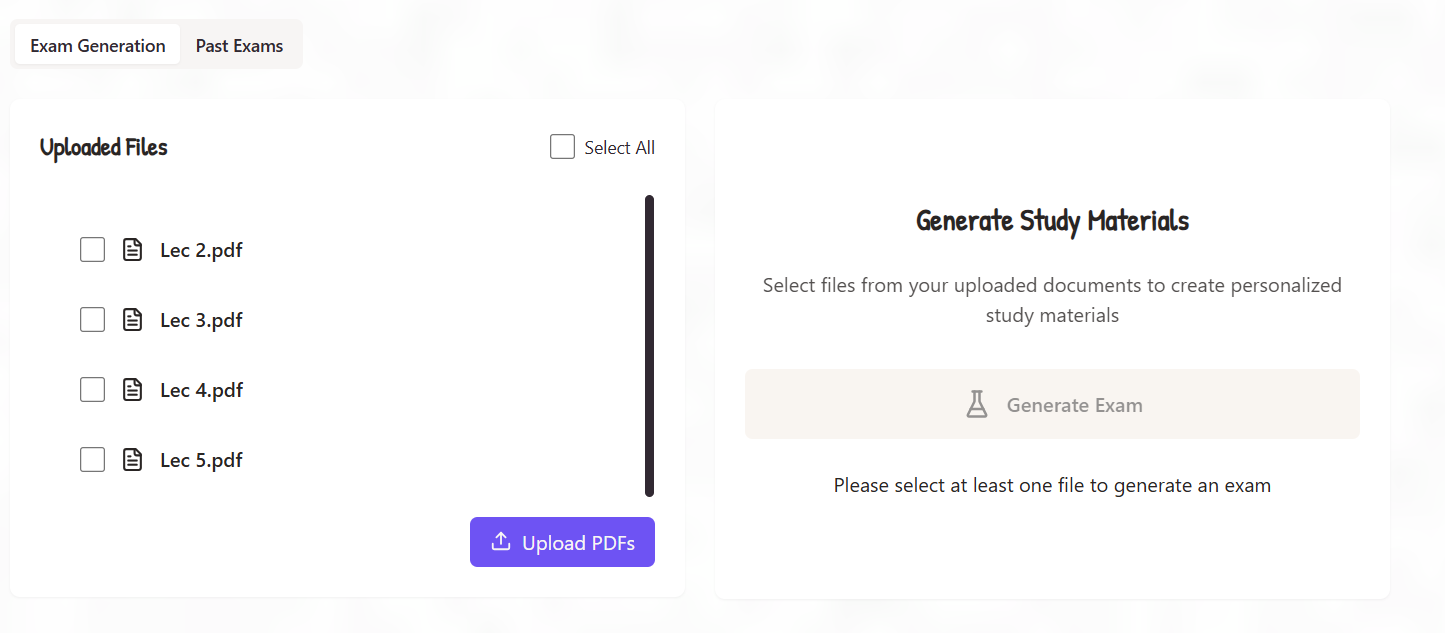 Tailored Mock Exams Just for You